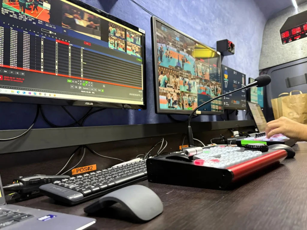 Parasport Livestream Outside Broadcast