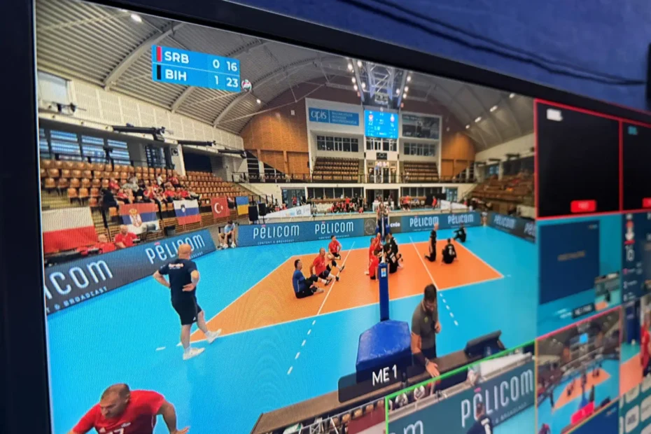 Parasports livestream multiview in the ob van