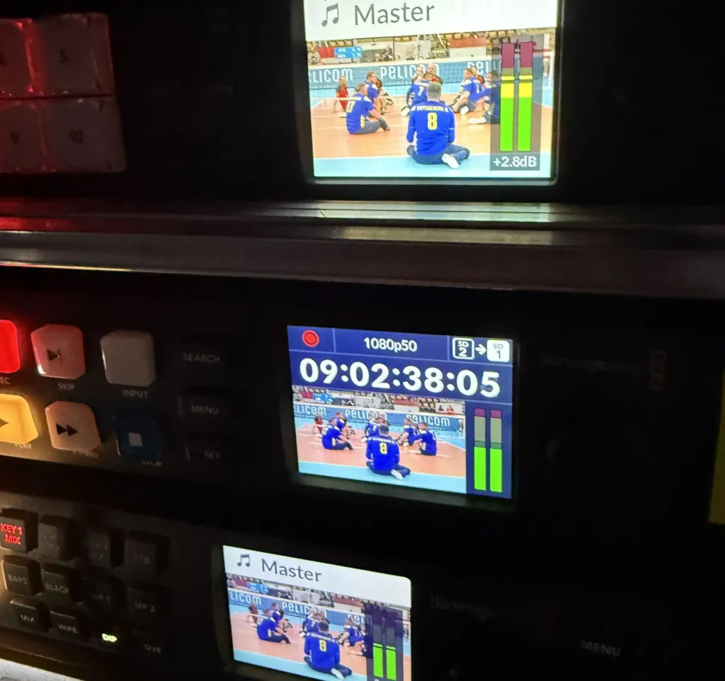 Parasport livestream feeds