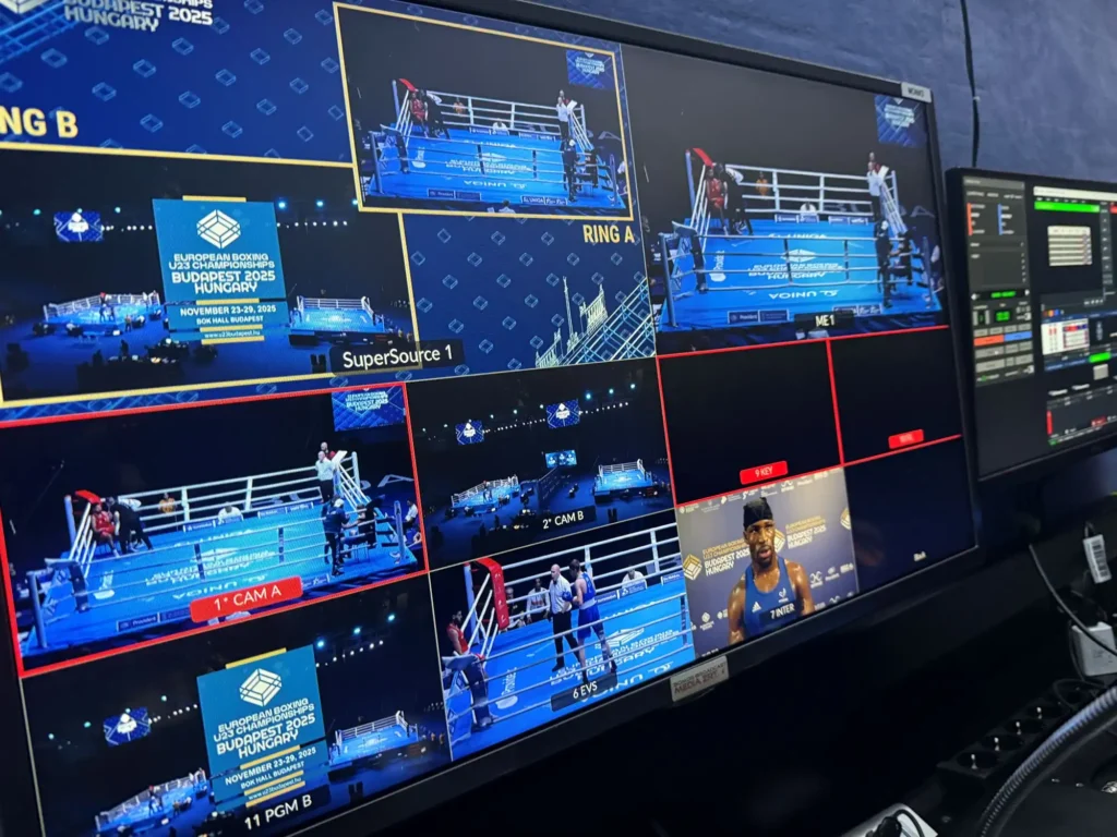 Strategic content production boxing ob-van